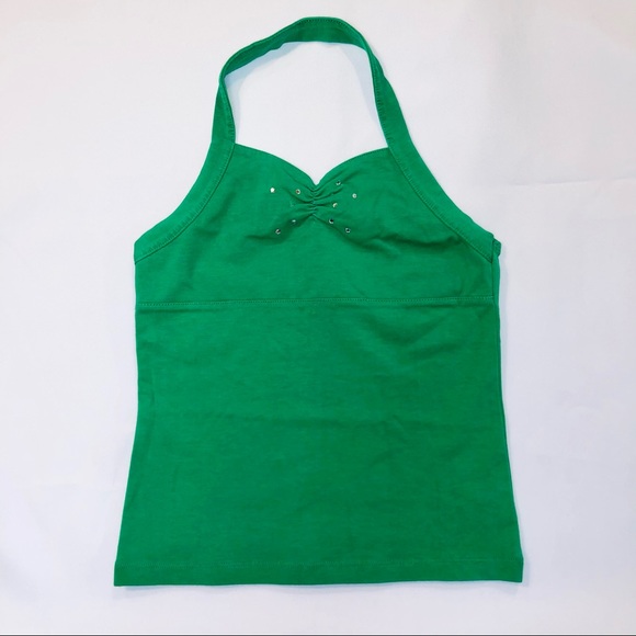 The Children's Place Other - SOLD-The Children’s Place Green Halter Top Girls M